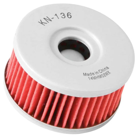 Filtre à huile moto Suzuki 125-400cc – K&N modèle 136