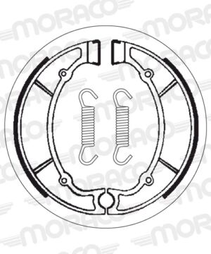 Machoires de frein Yamaha XJ400 4V7 (180 x 40 mm) - SBS 2063