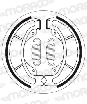 Machoires de frein Honda CH Elite 250 (130 x 25 mm) - SBS 2082