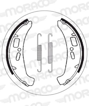 Machoires de frein Piaggio / Vespa Cosa 125 VNR1T (170 x 26 mm) - SBS 2185
