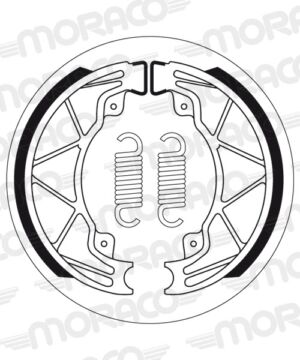 Machoires de frein Aprilia Habana (140 x 25 mm) - SBS 2205