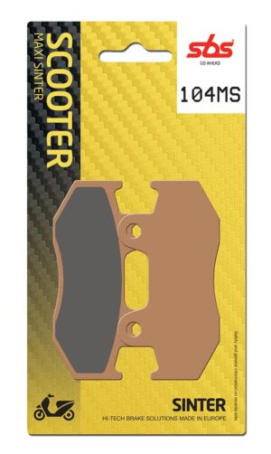 Plaquettes de frein Honda NES @ 150 2004 - SBS 104MS