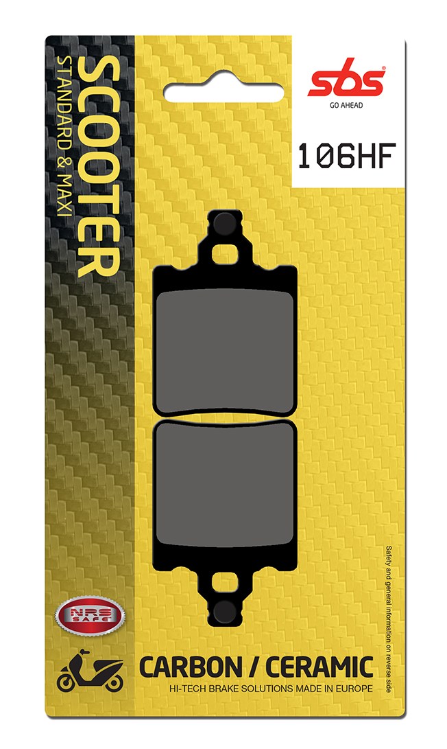 Plaquettes frein Aprilia AF1 RS RX 50 1988-2005 SBS