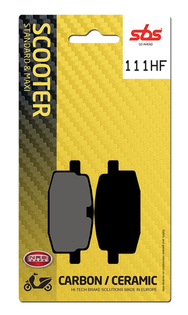 Plaquettes frein Adly Silver Fox 25/50 2000-2005 - SBS