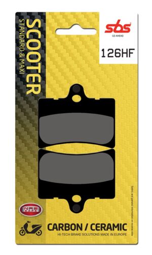 Plaquettes de frein Street SBS 126 organique – SBS