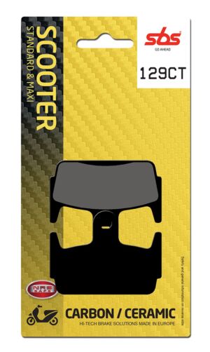 Plaquettes de frein Honda SZX50 S X8R Super Sport 1 AF49 Carbon Tech moto scooter - SBS 129CT