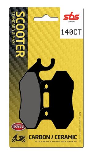 Plaquettes de frein Peugeot Belville Carbon Tech moto scooter - SBS 140CT (708)