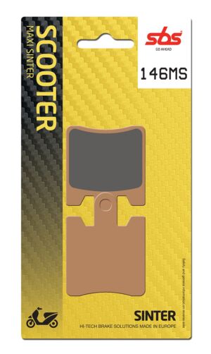 Plaquettes de frein Daelim Otello 125 FI Maxi Scooter - Métal fritté - SBS 146MS (740)