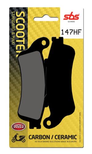 Plaquettes de frein Honda FES125 Pantheon 1 JF05 Street organique - SBS 147 (722HF)