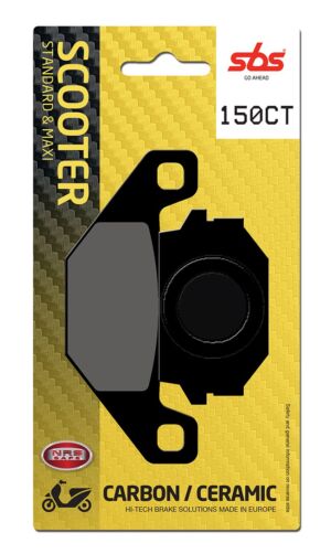 Plaquettes de frein SYM /Sanyang Husky 125 N125A-6 Carbon Tech moto scooter - SBS 150CT (745HF)