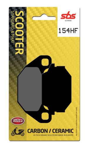 Plaquettes de frein Kymco Agility 125 MMC R12 Street organique - SBS 154 (749HF)