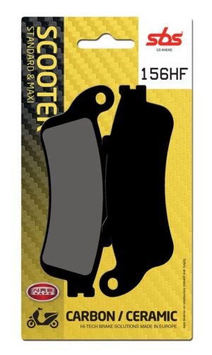 Plaquettes de frein Peugeot Looxor 125 VGAP2AAAA VGAP2AABA Street organique - SBS 156HF (735)