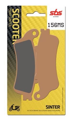 Plaquettes de frein Honda FES250 Foresight 1 MF05 Maxi Scooter - Métal fritté - SBS 156MS (735)