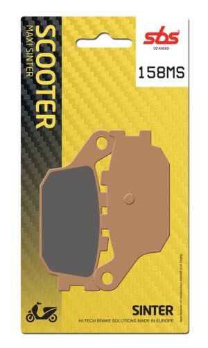 Plaquettes de frein Honda JAZZ 250 Maxi Scooter - Métal fritté - SBS 158MS (753)