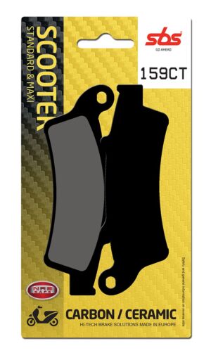 Plaquettes de frein Aprilia Atlantic 125 Carbon Tech moto scooter - SBS 159CT (761)
