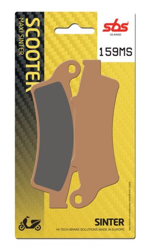 Plaquettes de frein Aprilia Atlantic 125 Maxi Scooter - Métal fritté - SBS 159MS (761)