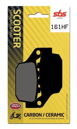 Plaquettes de frein Honda FES125 Pantheon 3 JF12 Street organique - SBS 161 HF (614)