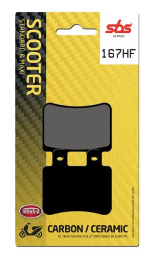 Plaquettes de frein Beta RR50 Enduro Street organique - SBS 167 HF (773)