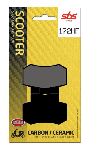 Plaquettes de frein Kymco Grand Dink 250 S4 Street organique - SBS 172 HF (776)