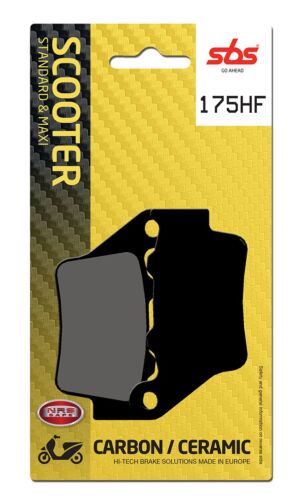 Plaquettes de frein BMW C1 125 C1 Street organique - SBS 175HF (675)