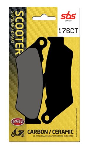 Plaquettes de frein BMW C1 125 C1 Carbon Tech moto scooter - SBS 176CT