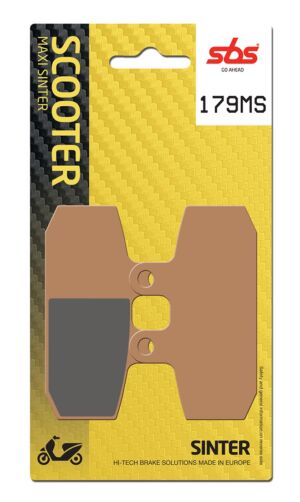 Plaquettes de frein Aprilia Atlantic 500 PT001 Maxi Scooter - Métal fritté - SBS 179MS (793)