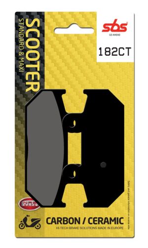 Plaquettes de frein Suzuki AN400 /Z Burgman Carbon Tech moto scooter - SBS 182CT (804)