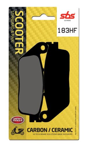 Plaquettes de frein Daelim Damien 125 Street organique - SBS 183 (627 HF)