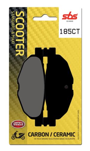 Plaquettes de frein Yamaha XP500 A T-MAX /ABS SJ03 Carbon Tech moto scooter - SBS 185CT (812)
