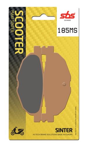 Plaquettes de frein Yamaha XP500 A T-MAX /ABS SJ03 Maxi Scooter - Métal fritté - SBS 185MS (812)