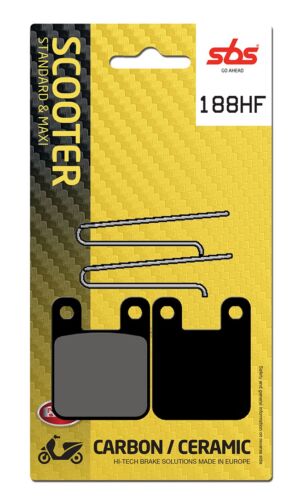 Plaquettes de frein Peugeot Streetzone Street organique - SBS 188 (819 HF)