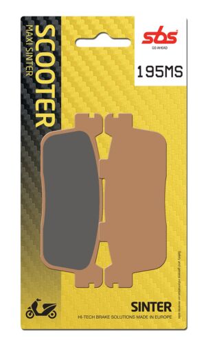 Plaquettes de frein Kymco Downtown 300 i V2 Maxi Scooter - Métal fritté - SBS 195100