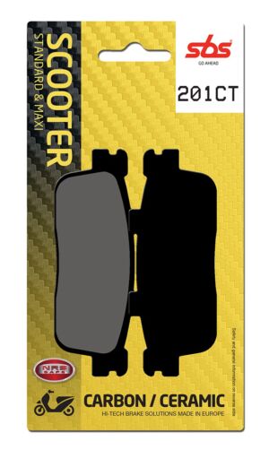 Plaquettes de frein Peugeot LXR 125 Carbon Tech moto scooter - SBS 201CT