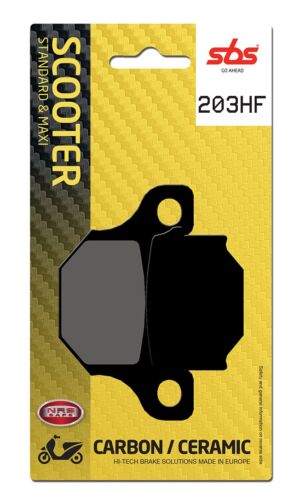 Plaquettes de frein Derbi Senda 125 DRD SM Street organique - SBS 203HF