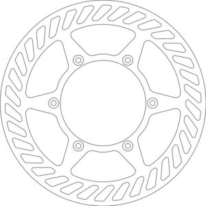 Disque frein Gas Gas EC125-300 (1996-2020) - SBS 5133