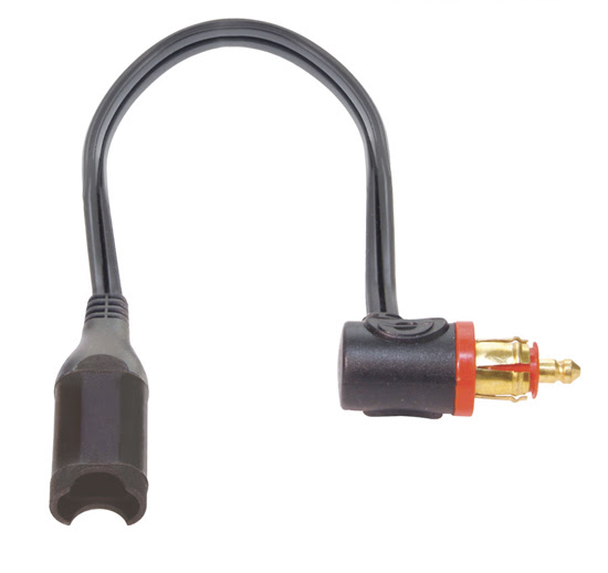 Câble adaptateur DIN 12 mm vers SAE mâle BMW / Triumph / Honda Gold Wing – Optimate TecMate O-19