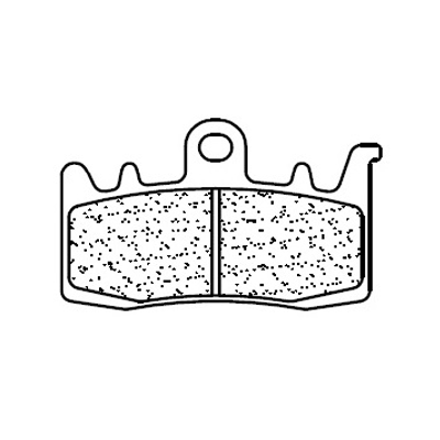 Plaquettes de frein Aprilia Caponord 1200 2013-2018 CL BRAKES