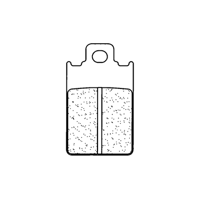 Plaquettes frein arrière Cross 2260X59 - CL BRAKES