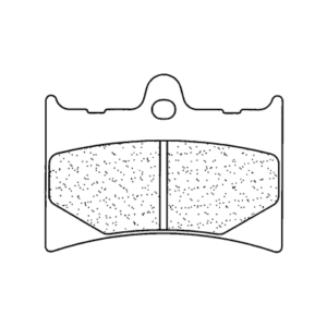 Plaquettes frein avant moto cross 2398MX10 CL Brakes
