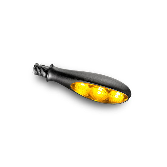 Clignotant LED moto universel 12V – Kellermann Micro S Noir – Compact & Haute Luminosité