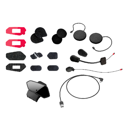 Kit audio intercom avec fixation Sena – écouteurs & micros Harman Kardon