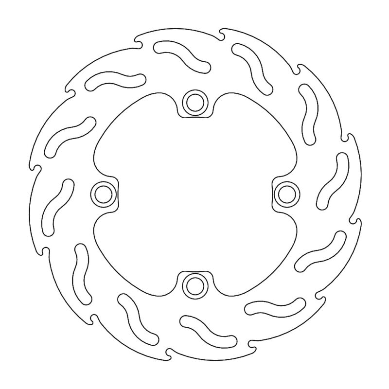 Disque arrière Flame Fixe Kawasaki KX85 - Moto Master