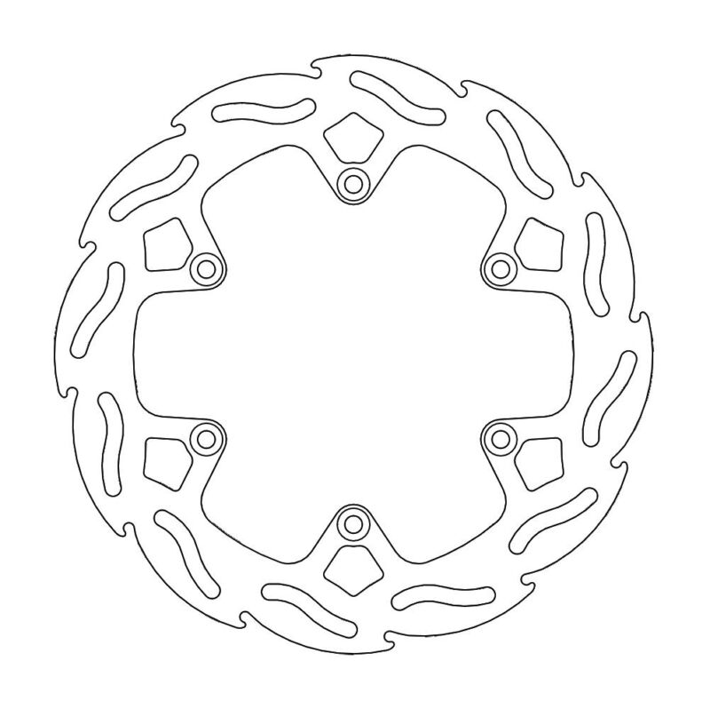 Disque arrière Flame Fixe KTM, HVA - Moto Master