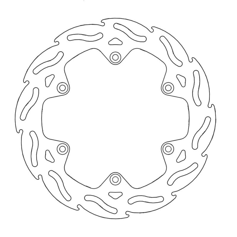 Disque arrière Flame Fixe Suzuki DRZ250/400,  - Moto Master