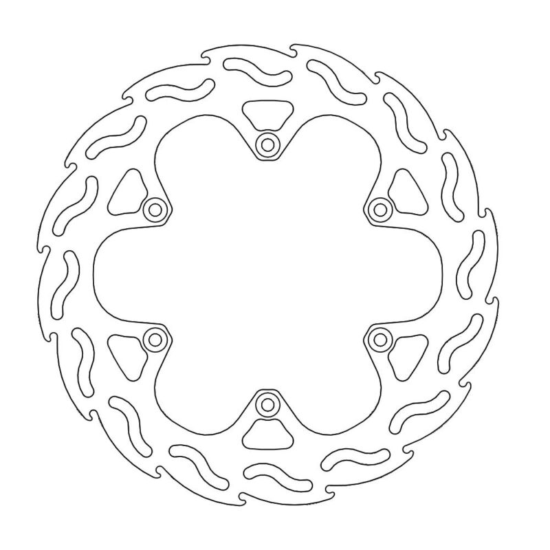 Disque arrière Flame Fixe Suzuki RM125/250, DRZ400SM - Moto Master