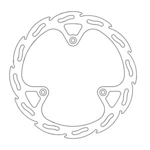 Disque avant Flame Fixe Yamaha YZ80/85 - Moto Master