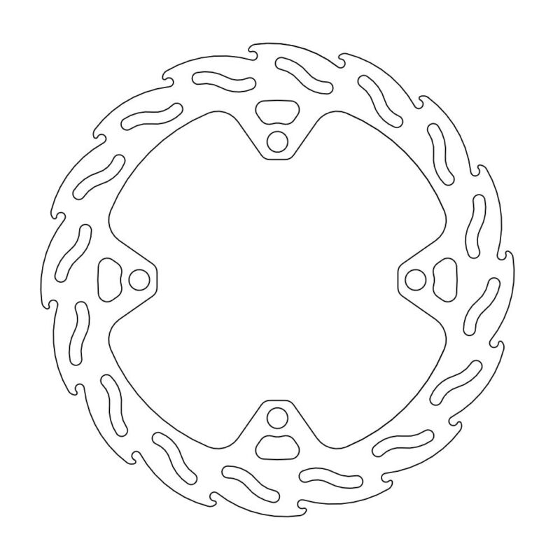 Disque arrière Flame Fixe Suzuki RMZ250/450, RMX - Moto Master