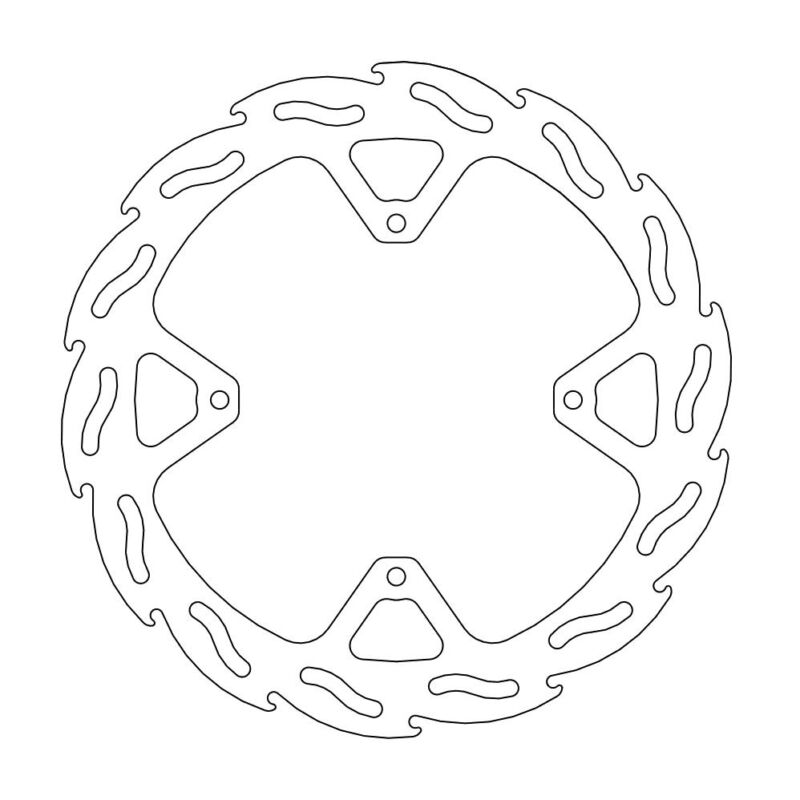 Disque arrière Flame Fixe TM 2004--> - Moto Master