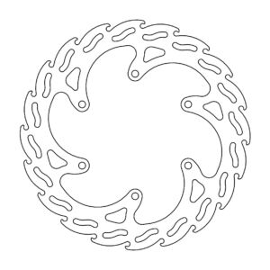 Disque avant Flame Fixe Yamaha TDR125, XT600E, XTZ660/Ten - Moto Master