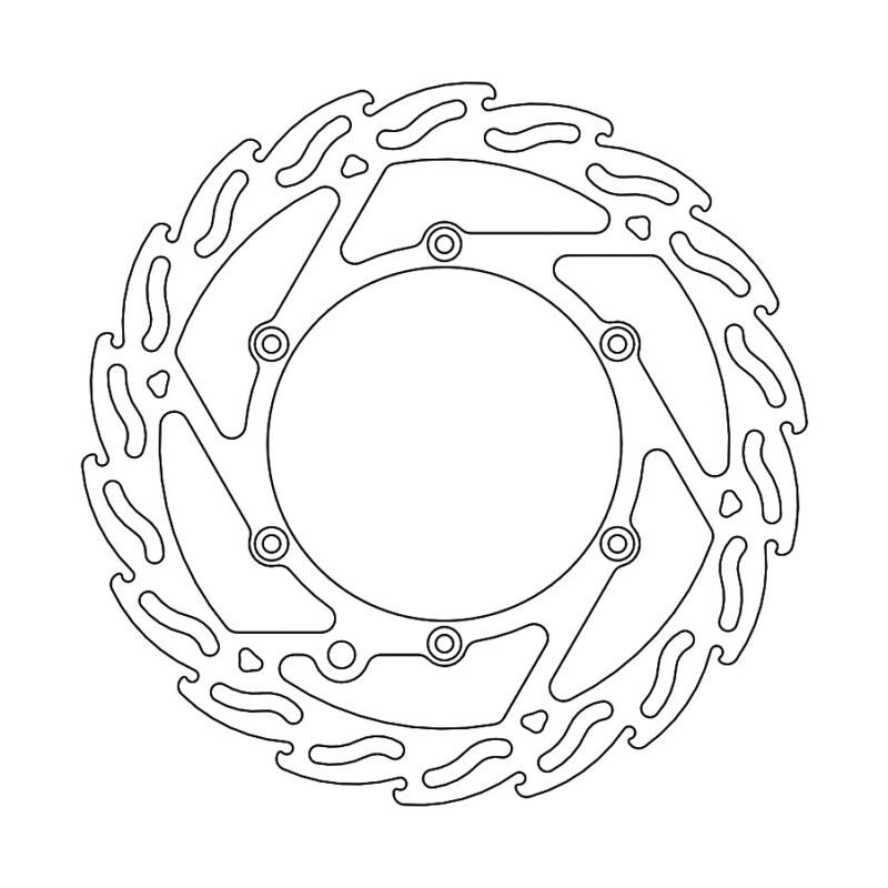 Disque avant Flame Fixe KTM, Husaberg, HVA, Beta - Moto Master
